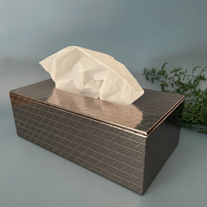 Top Class <b>Tissue</b> <b>Paper</b> Holder Wood & Metal Durable Handmade for Home Decor Modern Interiors Luxury Boxes - Product Image 2