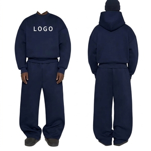 Conjunto Deportivo de Sudadera con Capucha Estampada Unisex al por Mayor, 2 Piezas, Ropa Deportiva Transpirable, Ropa de Calle, Moda Deportiva, Traje Casual - Product Image 2
