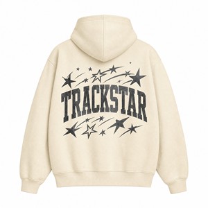 Sudadera con Capucha Personalizada Trackstar OEM ODM, Unisex, Oversize, de Forro Polar, Etiqueta Privada, Ropa Urbana, Suministro de Fábrica, Talla Personalizada TS-HD-006 - Product Image 5