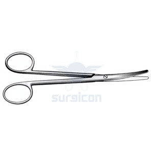 Tijeras Quirúrgicas de Disección Lexer Fino de 16 cm (6-1/4 Pulgadas), Curvas, Finas y de Punta Roma para Tejidos de Precisión - Product Image 3
