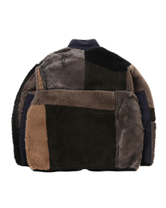 Vestes en polaire sherpa pour enfants personnalisées OEM |   Vêtements d'extérieur thermiques à poils longs pour l'hiver |   Col à fermeture éclair unisexe, marque privée - Product Image 5