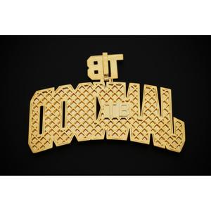 JANKGOD Colgante de Letra Personalizado con Moissanita VVS, Plata de Ley 925 Bañada en Oro, Joyería Hip Hop, Amuleto con Forma de Número en Oro Rosa Helado - Product Image 2
