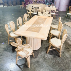 Chaise pour enfants en rotin naturel moderne faite à la main pour la location d'hôtels, les fêtes d'anniversaire, les événements pour enfants, vente en gros, fournisseur d'usine - Product Image 3