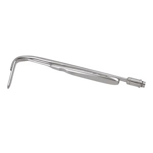 Retracteur nasal en acier inoxydable Aufricht, 7 pouces, lame conique de 45 mm, réutilisable, outil chirurgical manuel ORL, certifié CE, rhinoplastie - Product Image 2