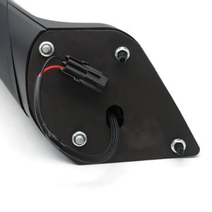 Specchietti retrovisori con riscaldamento neri lato destro/passeggero per Freightliner Cascadia 2018-2022, nuovi e compatibili con Freightliner - Product Image 2