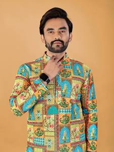 Premium Rayon Embroidered <b>Kurti</b> for Women with Digital Print and Schifli Style Chikankari Work - Product Image 6