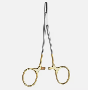 Portaagujas TC Kilner de 13 cm con Punta de Carburo de Tungsteno, Acero Inoxidable, Instrumento Quirúrgico de Primera Calidad, OEM Zelmi Surgical - Product Image 3