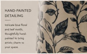 <b>Unique</b> Design Floral Enamel Planter Metal Tabletop <b>Vase</b> Modern Design Handmade Flower Pot for Home Interior Christmas - Product Image 2