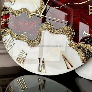 Reloj de pared de resina reloj blanco de resina único - Product Image 2