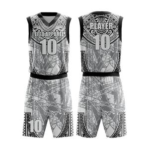 Uniforme de Baloncesto Sublimado de Diseño Profesional, Talla para Adultos, Uniforme de Baloncesto de Secado Rápido Hecho con el Mejor Material - Product Image 1