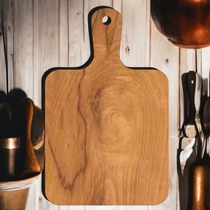 Acheter Planche à découper en bois d'acacia antibactérienne assaisonnée à l'huile minérale organique planche à découper épaisse en bois de forme rectangulaire - Product Image 1