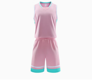 ชุดบาสเก็ตบอลแบบ OEM สั่งทำพิเศษ พิมพ์ลายแบบ Sublimation สำหรับทีมบาสเก็ตบอล - Product Image 6
