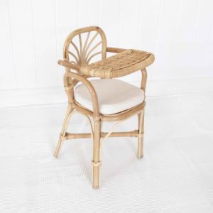 Handcrafted pretend toys <b>for</b> children baby <b>doll</b> <b>high</b> <b>chair</b> rattan feeding <b>chairs</b> miniature furniture <b>for</b> <b>dolls</b> - Product Image 1