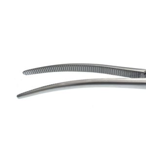 Pinzas Crafoord de 7 Pulgadas con Mordazas Curvas Longitudinales Serradas de 65 mm, Instrumento Quirúrgico de Acero Inoxidable para Agarrar y Sujetar - Product Image 2