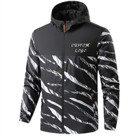 Nouvelle Arrivée - Dernière Veste Coupe-Vent Personnalisée Imperméable et Anti-Pluie pour Homme - Style Unique et Décontracté - Meilleure Vente