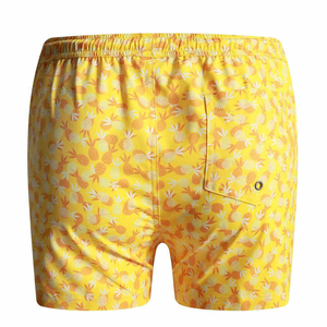 High Quality Custom Breathable Sublimated Pink Peach Floral Pattern Men Short 100% Polyester Double <b>Layer</b> Muay Thai Mesh Shorts - Product Image 2