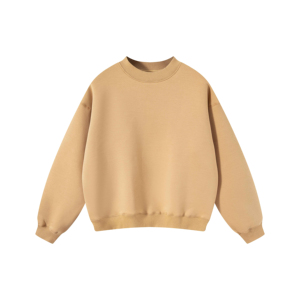 Sweat-shirt à col rond beige pour homme TIAGO SPORTS, pull-over décontracté à manches longues en tricot, haut d'automne pour homme, sweats à capuche et sweat-shirts - Product Image 1