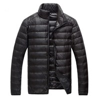Veste d'hiver matelassée unisexe Altr Brothers de haute qualité avec logo personnalisé, col montant, grande taille, couleur unie, respirante, anti-UV