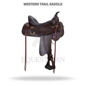 Silla de Montar Western para Caballos, Equipo Ecuestre - Product Image 2