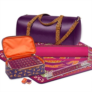 Coffret de Voyage Prestige Mahjong Américain Léopard - Product Image 1