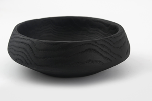 Vente en gros de bols en résine durable à grain de bois carbonisé pour fruits, pour la maison ou les mariages - Product Image 4