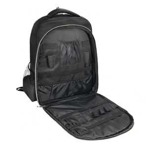 Hairdressing <b>Tool</b> Kit Large-Capacity Barber <b>Backpack</b> PU Polyester Dual-Shoulder Strap Zipper Closure for Clippers Supplies - Product Image 2