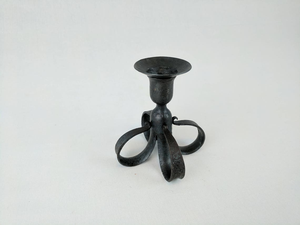 Durable Handmade Blacksmith Hand Forged Genuine Iron <b>Candlestick</b> <b>Holder</b> for Home Wedding Easter Christmas Valentine's Day - Product Image 4