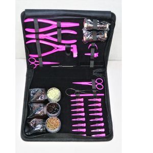 Kit Completo de Pinzas Profesionales para Extensiones de Cabello con Herramientas de Acero Inoxidable para Aplicación, Remoción y Mantenimiento para Peinado - Product Image 5
