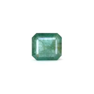 Synthetic Zambian Emerald 8.8 Carat Loose Gemstone-Emerald Cut Pear & Oval Shapes for Fine Jewelry - Product Image 1