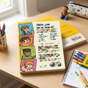 Original Design ZS-PC0043 Spiral Bound Soft Cover Digital Printing Social Skills Guided Journal Kids Development Handbook <b>Gift</b> - Product Image 4