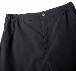 Men's Navy Blue Cotton High Shorts Non-Stretch Casual Everyday Formal Side Pockets Machine Washable Regular Fit Quick Dry - Product Image 6