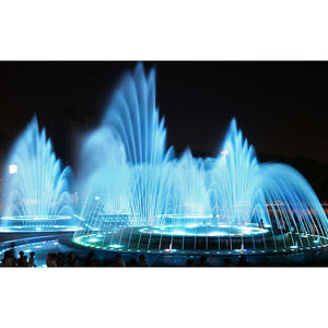 ผู้ผลิตน้ำพุกลางแจ้งขนาดใหญ่ รับผลิตน้ำพุดนตรีสแตนเลสคุณภาพสูงตามสั่ง - Product Image 1