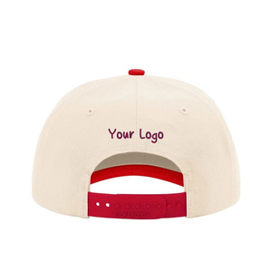 Casquette de baseball personnalisée, mélange de deux tons, tissu en coton, 5 panneaux structurés, sport, unisexe, broderie de votre logo, fabricant OEM - Product Image 4