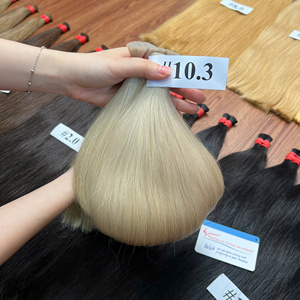 PRODUIT TOP!!! Extension de cheveux humains vietnamiens texture en vrac droite de haute qualité prête à expédier des couleurs pleines - Product Image 5
