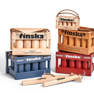 Juego de Molkky de Madera Ecológico Woody24into7, Diseño Moderno, la Mejor Calidad, Hecho a Mano, Venta Directa de Fábrica, Uso en Exteriores - Product Image 2