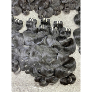 Paquetes ondulados para el cuerpo Directo de fábrica Remy Virgin Raw Weaving Compre más Obtenga más descuento Chino vietnamita - Product Image 5