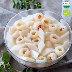 Lychees entiers en conserve de qualité supérieure dans un sirop léger – Goût sucré |   Certifié ISO/HACCP - Product Image 5