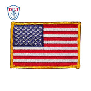 แพทช์ปักลายธงชาติแบบกำหนดเองจากโรงงานโดยตรง แพทช์ปักตราสัญลักษณ์ ป้ายปักตราสัญลักษณ์สำหรับเครื่องแบบ - Product Image 2
