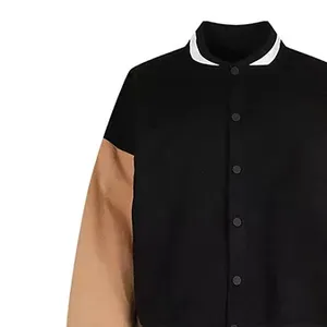 Veste varsity courte d'hiver pour femme avec rembourrage en coton, fermeture à boutons en corne, séchage rapide et respirante, capuche amovible - Haute qualité - Product Image 6