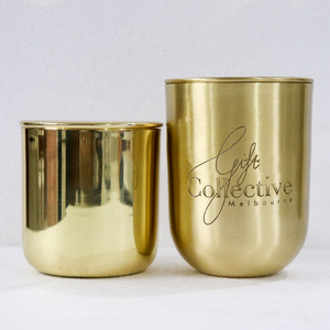 High Quality Handmade EVANA IMPEX Brand Pure Brass Cylinder <b>Candle</b> <b>Jars</b> <b>Lid</b> Embossing Printing Christmas Valentine's Day Easter - Product Image 1
