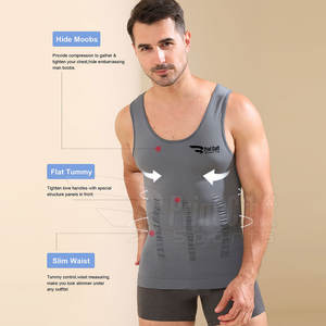 Vêtements de sport légers, débardeurs de compression sans manches, couleur unie, débardeurs de compression sans manches de haute qualité - Product Image 3