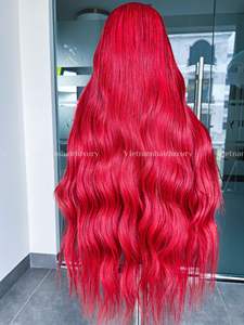 Perruques Vague Vietnamienne Personnalisées en Gros Paquets avec Dentelle Transparente Fermeture Frontale Remy Cheveux Double Trame-Cheveux Humains Bruts - Product Image 3