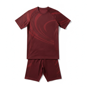 Custom Sublimated <b>Compression</b> Uniform Set MMA Boxing Training Wear High Quality Anti Slip Elastic Gym Sportswear Outfit - Product Image 3