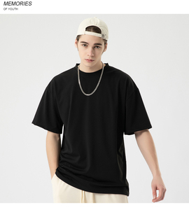 Camisetas Unisex de Algodón 100% de 150g, Corte Regular, con Logotipo Personalizado OEM, Diseño de Letras, Anti-Pilling, Impresión Serigráfica - Product Image 6