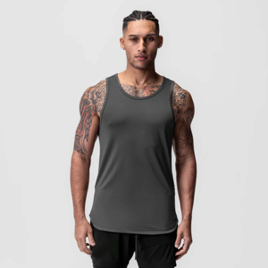 Camiseta Deportiva de Entrenamiento para Hombre, Personalizable con Logotipo, Ligera, Sin Mangas, Transpirable, para Gimnasio - Product Image 3
