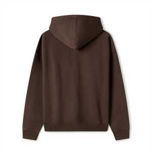 เสื้อฮู้ดดี้ผู้ชายสีพื้นแบบสวมใส่สบาย มีซิป ขายเสื้อฮู้ดดี้ผู้ชายแบบมีซิป พร้อมบริการ OEM คุณภาพดีที่สุด - Product Image 3