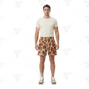 2026 High Quality 5 Inch Polyester Basketball Shorts Custom Double-<b>Layer</b> Sublimation Solid Elastic Waist Breathable Men's - Product Image 2