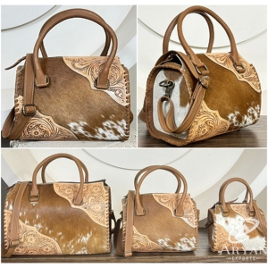 กระเป๋าหนังวัวแท้ลาย Hair On Cowhide รุ่น Medium Speedy  งานแฮนด์เมด ดีไซน์เก๋ ทันสมัย เหมาะสำหรับสาวคาวเกิร์ล ใช้ได้ทั้งเดินทาง ทำงาน หรือใช้ในชีวิตประจำวัน - Product Image 1
