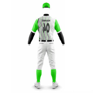 Polyester/Nylon Mesh <b>Baseball</b> Uniform Printed Wholesale Top Quality Summer All Season Uniform Kids Club Player Softball Uniform - Product Image 5