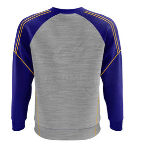 Sudaderas al por mayor para equipos, material de alta calidad, puños acanalados, cuello redondo clásico, diseño personalizado para grupos deportivos - Product Image 3